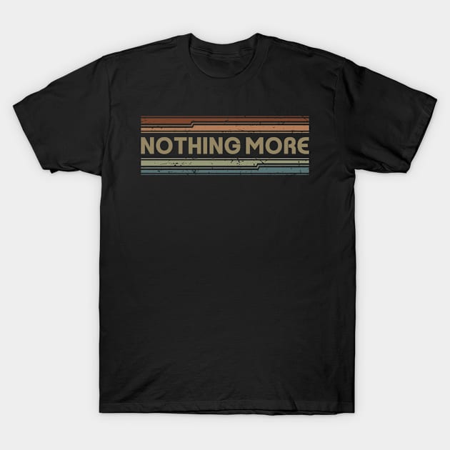 Nothing More Retro Lines T-Shirt by casetifymask